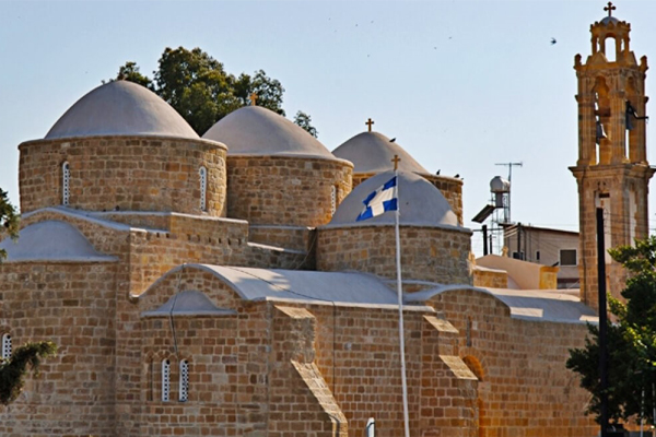 Ιερός Ναός των Αγίων Βαρνάβα και Ιλαρίωνα. Πηγή: Visit Cyprus